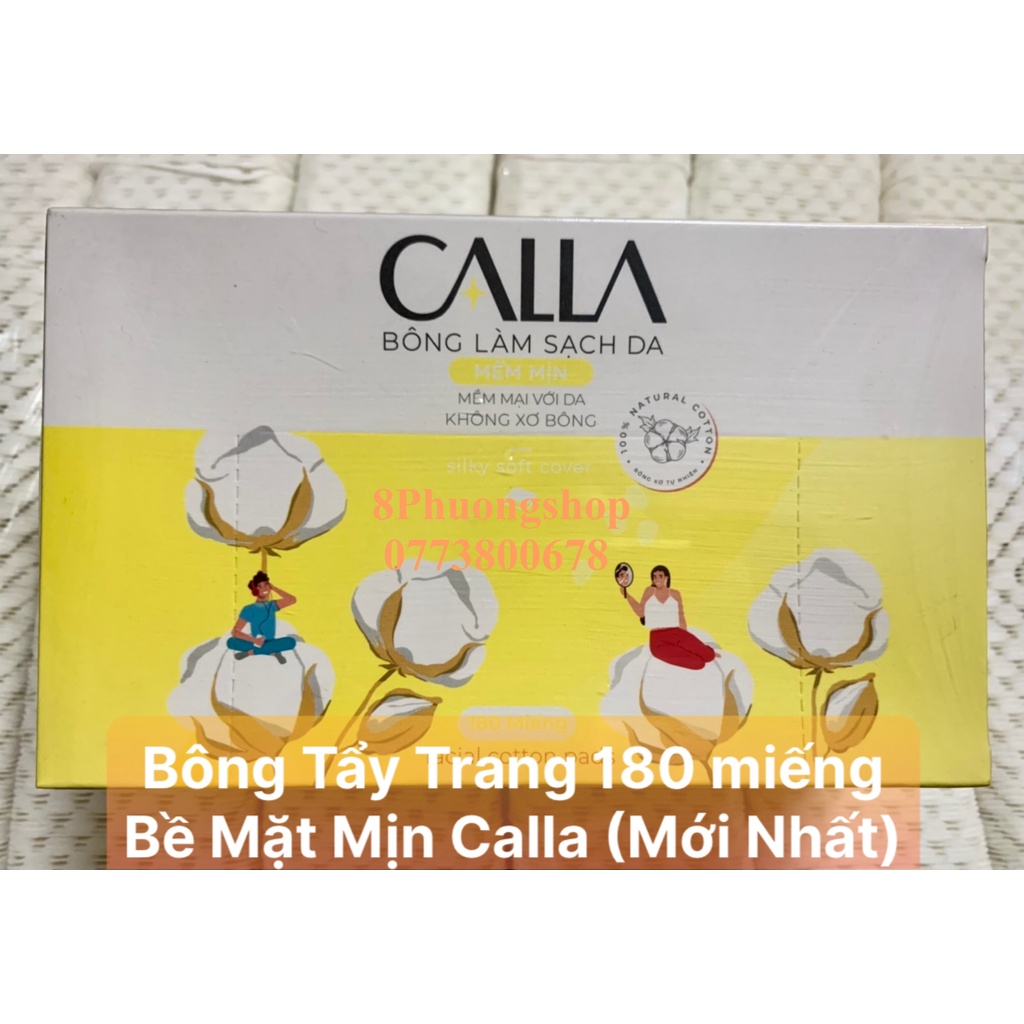 Bông tẩy trang Bạch Tuyết Merilynn 180 miếng bề mặt mịn – Bông tẩy trang bề mặt mịn đắp Lotion mask