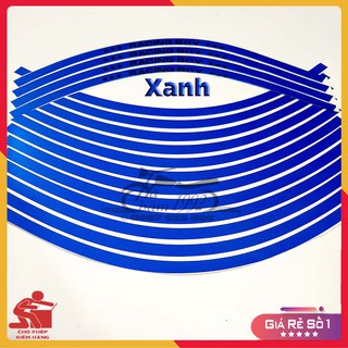 🏍 Tem Phản Quang 3M Dán Vành Racing Boy (1 Bộ Đủ Dán 2 Mâm) 🏍