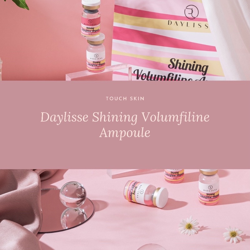 Tinh chất dưỡng trắng căng bóng Daylisse hồng Shining Columfiline Ampoule