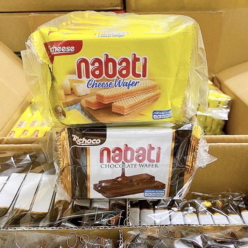 Bịch 10 gói bánh xốp Nabati siêu ngon(2vị)