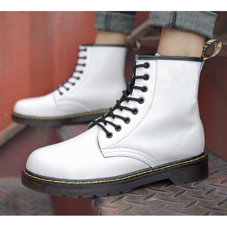 Giày Bốt Nữ Dr Marten Da Bò Cao Cấp Mã G2T