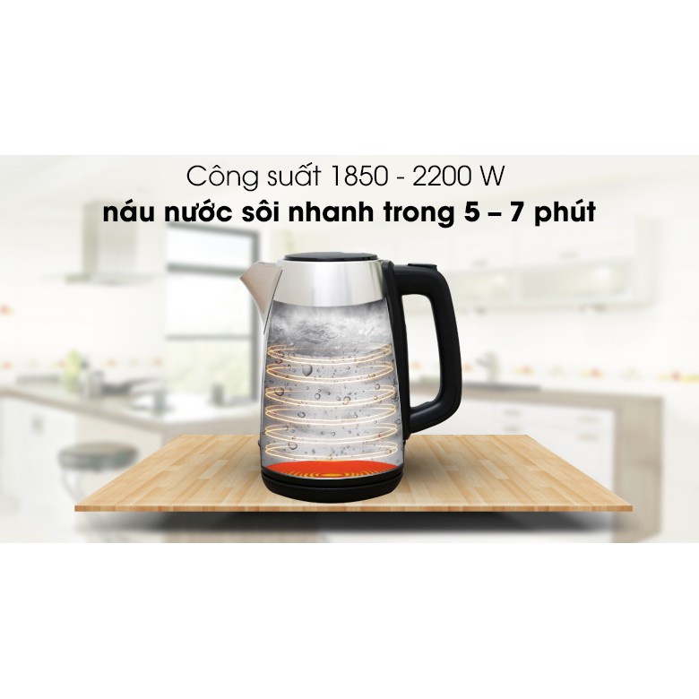 Bình đun siêu tốc Philips HD9350– Hàng Chính Hãng