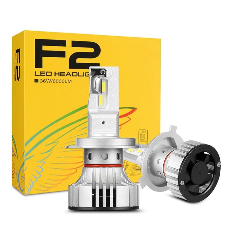 Đèn Pha Led Tự Động F2 72w 12000lm 6500k
