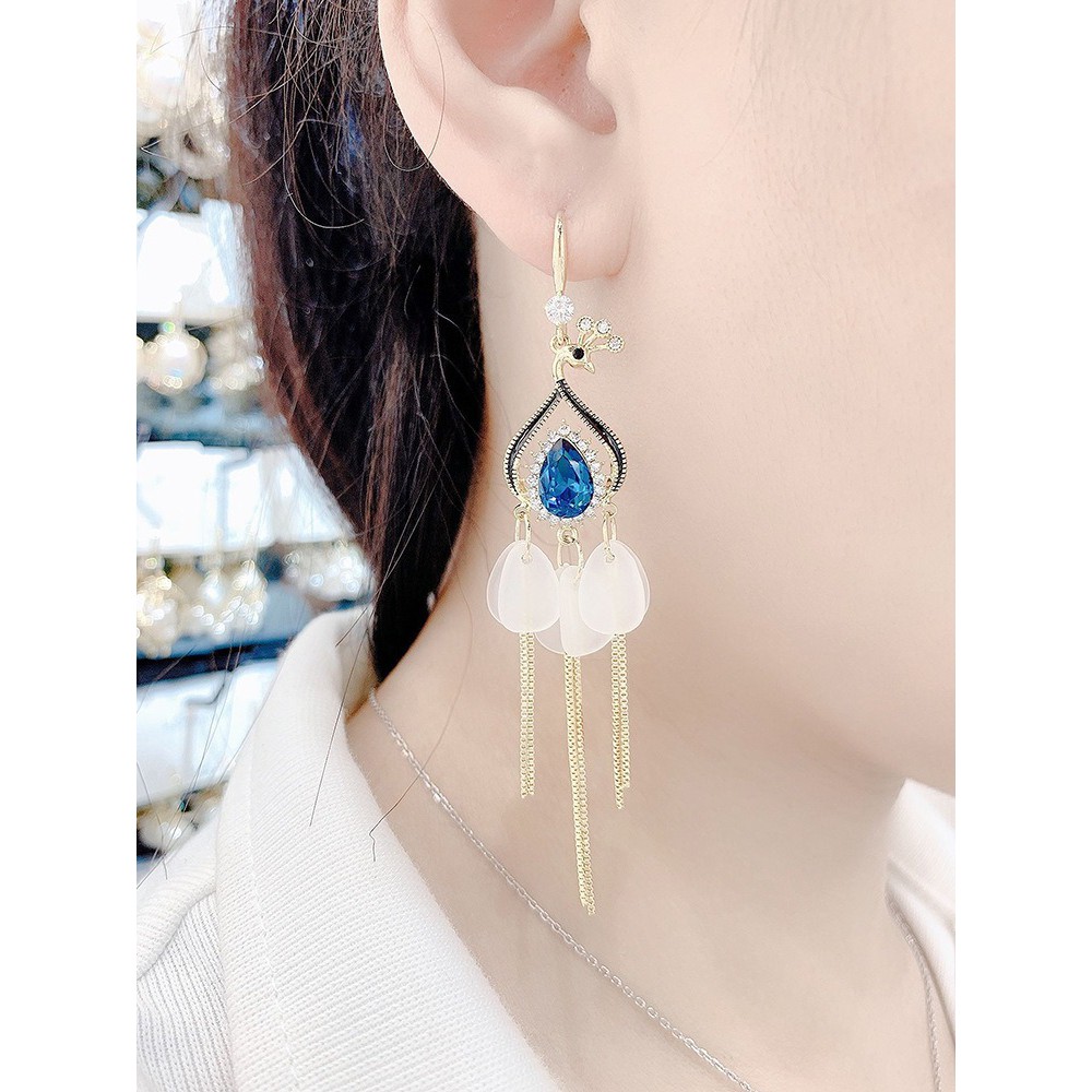 Bông tai mạ bạc 925 thiết kế đơn giản sang trọng cho nữ - B29