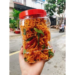 HỦ 500gr  KHÔ GÀ LÁ CHANH