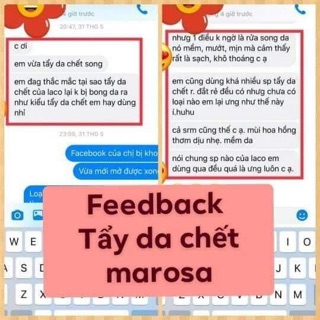 TẨY DA CHẾT HỮU CƠ MAROSA