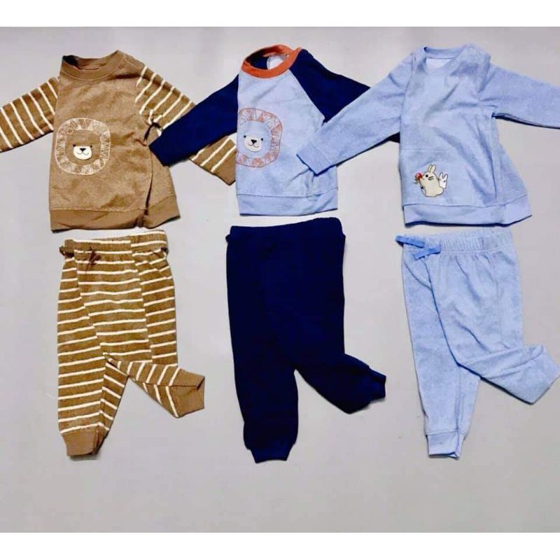 Bộ nỉ bông Carter's cho bé yêu