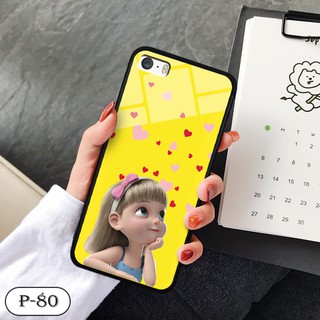 Ốp kính in hình cute Iphone 5s