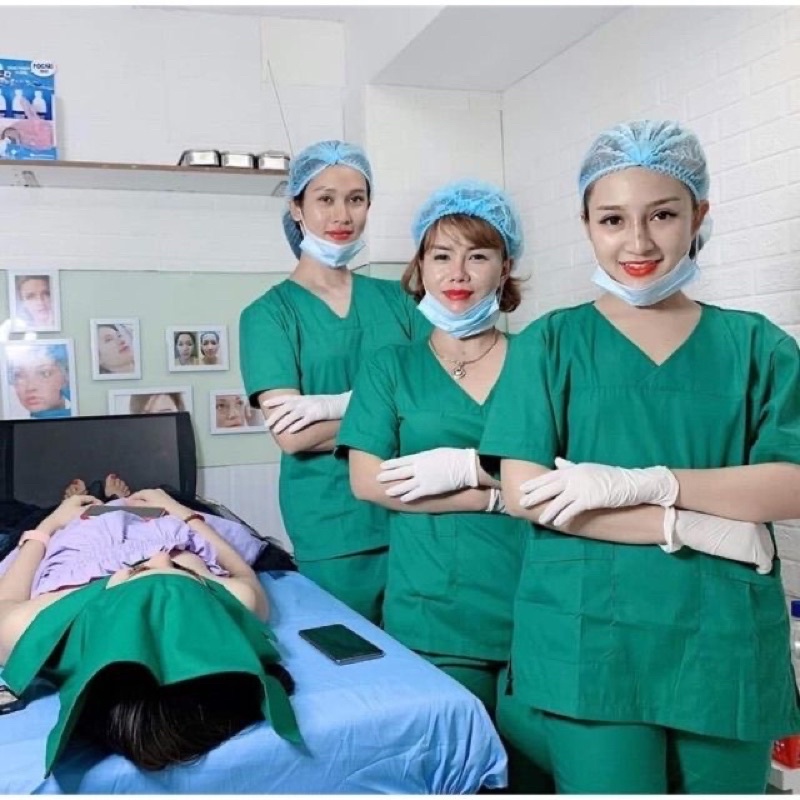 Bộ đồ phẫu thuật spa, y tế đủ size