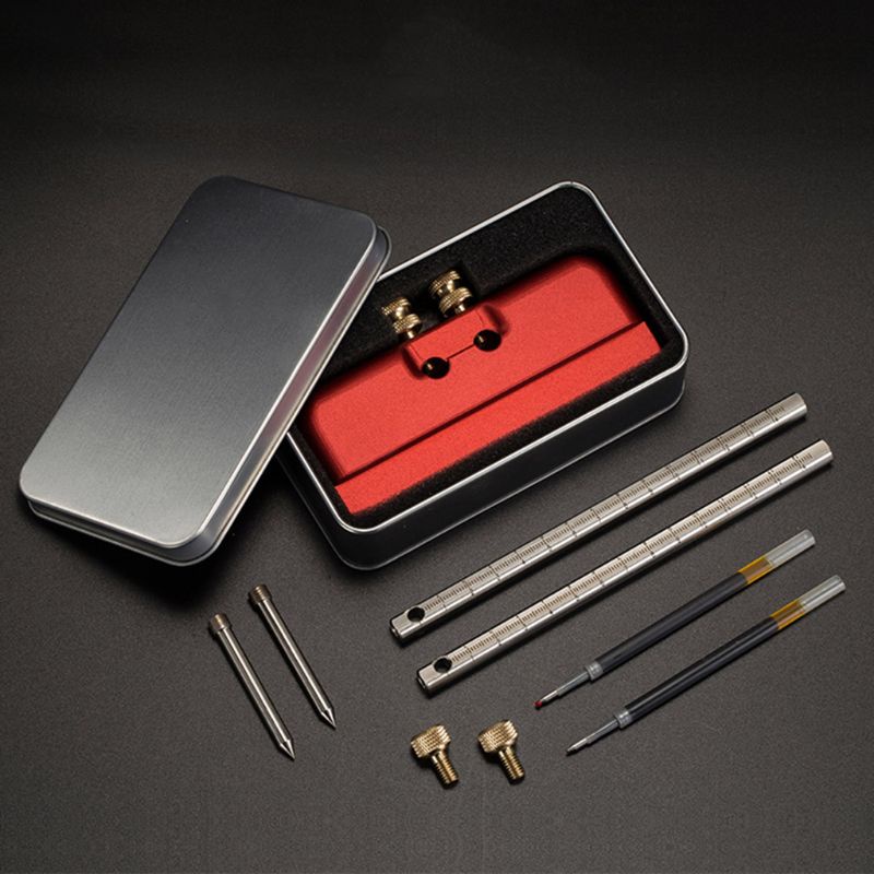 Thước Đo Đánh Dấu Chế Biến Gỗ Bằng Hợp Kim Nhôm DIY