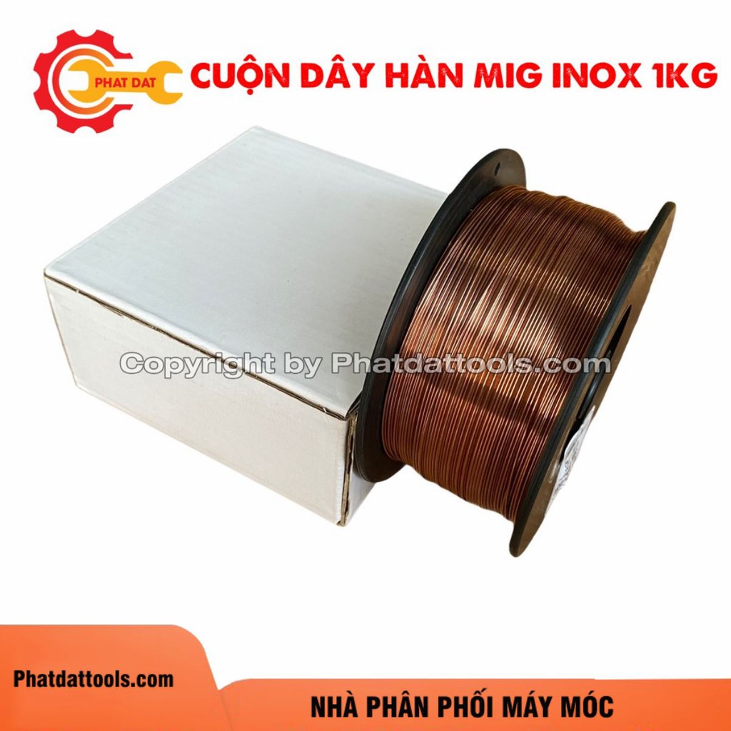 Cuộn dây hàn MIG inox 1kg cho các dòng máy hàn MIG mini SASUKE-KENMAX