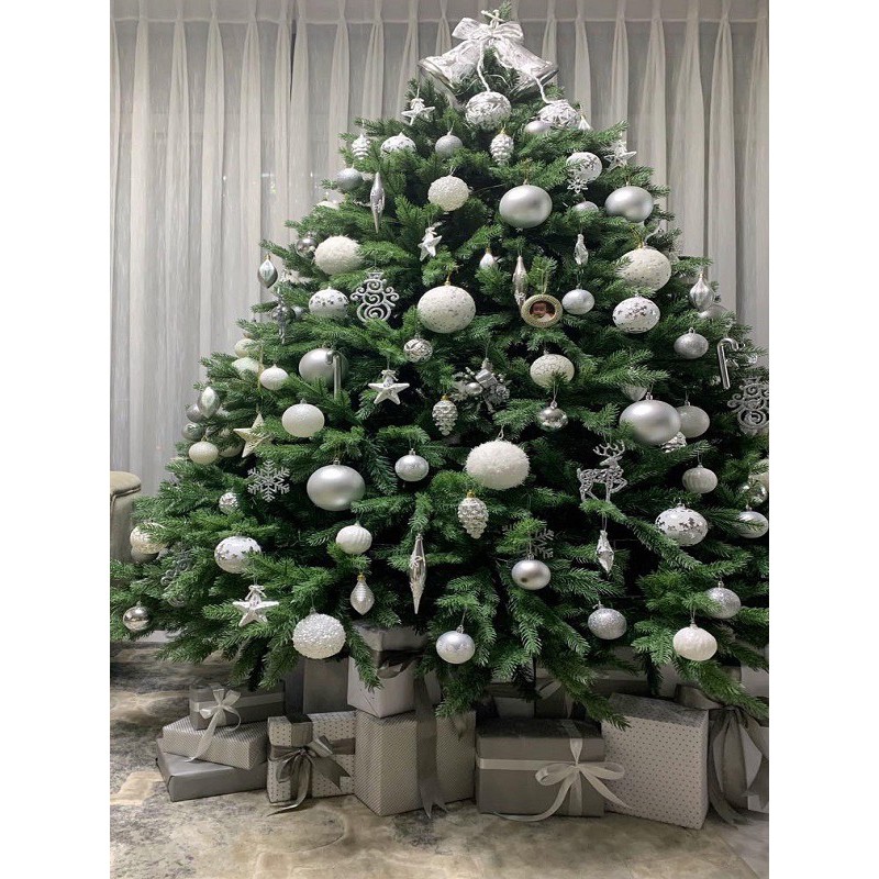 Cây thông PE cao cấp tán rộng luxury - christmas tree