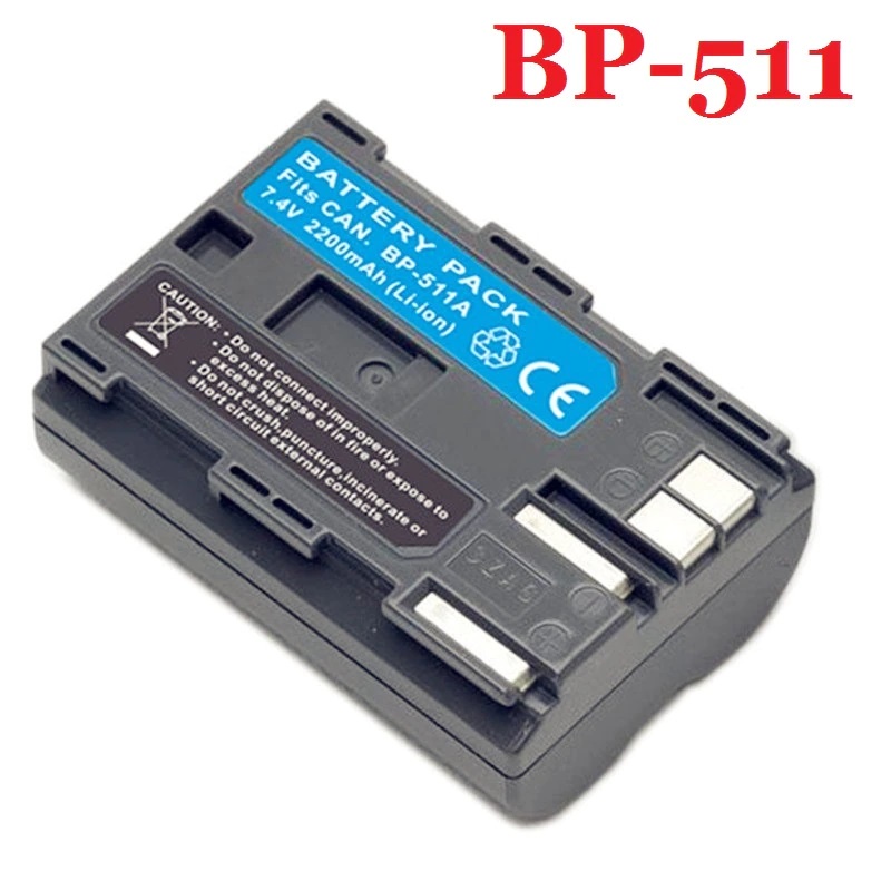 Pin máy ảnh Canon BP - 511A - Hàng nhập khẩu