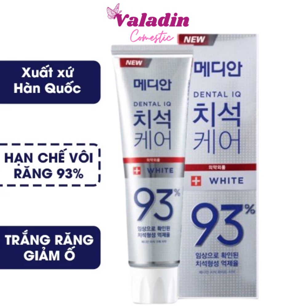 Kem đánh răng MEDIAN Dental IQ 93% White 120g /Kem đánh răng Median 93