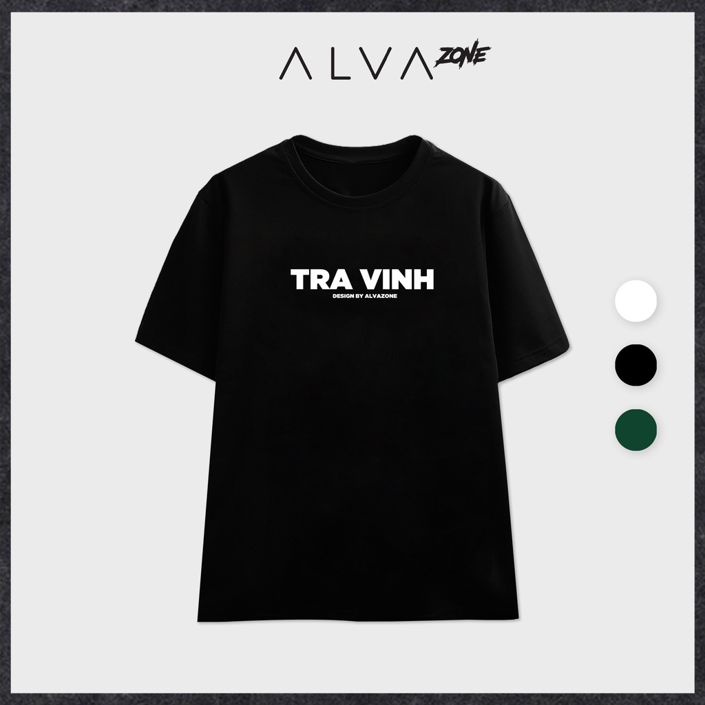 Áo Thun Trà Vinh LocalBrand Phông Cổ Tròn Tay Lỡ Unisex Nam Nữ Thế Hệ Genz