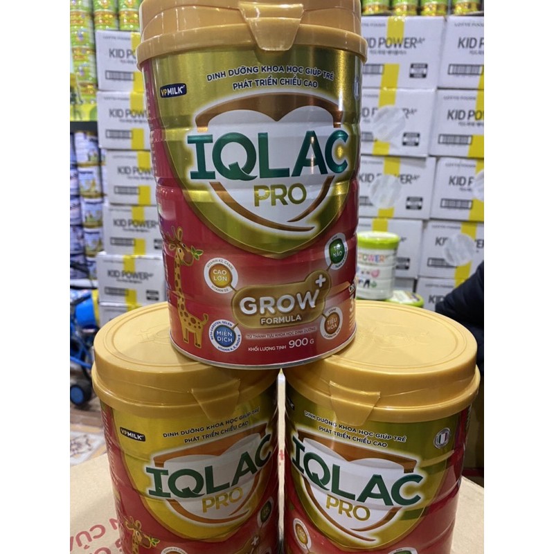 Sữa IQLAC pro 900g (phát triển chiều cao 3+)