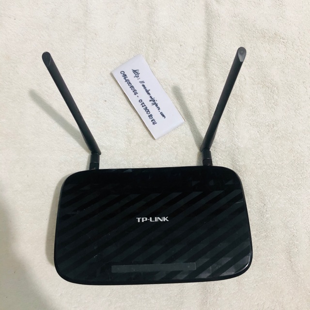 Bộ phát wifi Tplink Archer C2 gigabit dual band 750Mbps, sản phẩm qua sử dụng, ngoại hình đẹp