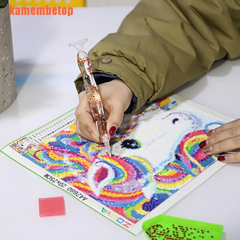 Bút Thêu Tranh Chữ Thập Đính Hạt Nhựa Resin