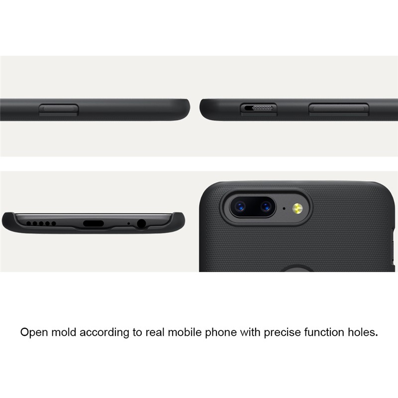 Ốp điện thoại nhựa cứng nhám mờ cho OnePlus 5T