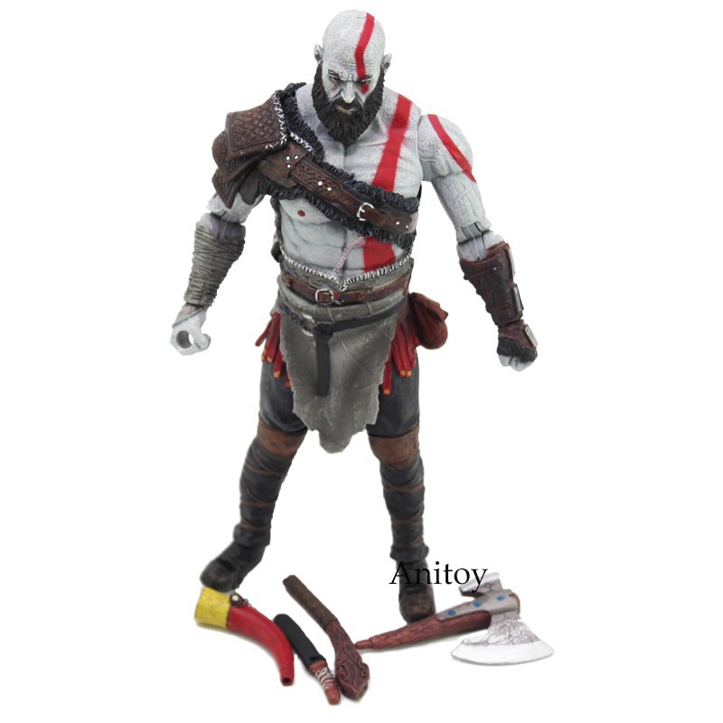 Mô Hình Nhân Vật Kratos Trong God Of War 4 Kích Thước 18cm