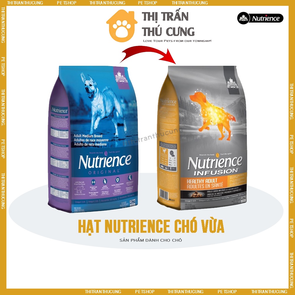 Thức Ăn Hạt Nutrience Infusion Cho Chó Giống Nhỏ | Thịt Gà, Rau Củ Quả, Trái Cây Tự Nhiên