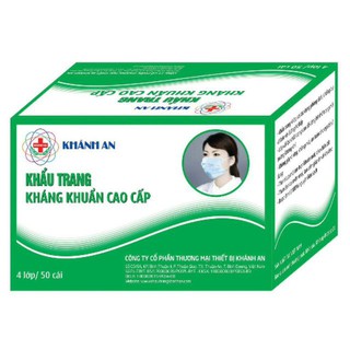 Khẩu trang y te 4 ớp kháng khuẩn 1 hộp