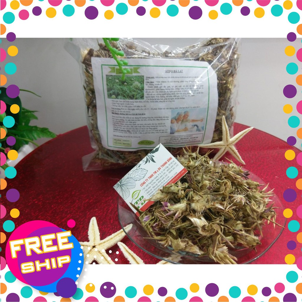 Hoa Atiso Sấy Khô Thơm Mát 100g - Loại 1
