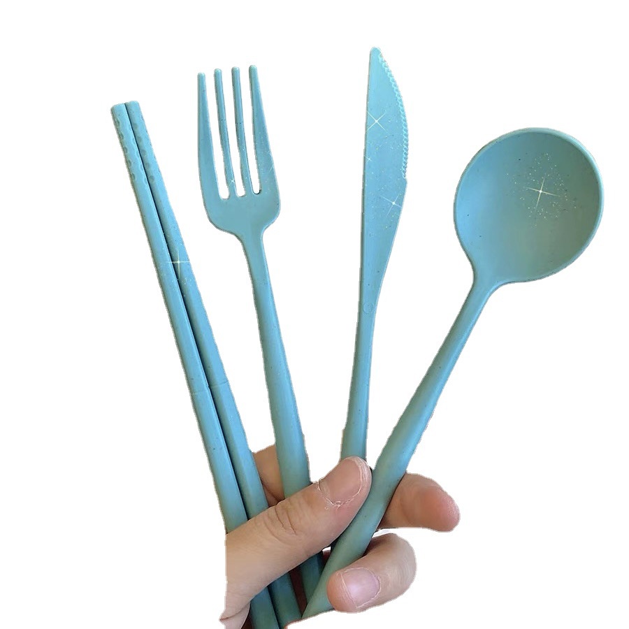 Bộ Dụng Cụ Ăn 3 Món Phong Cách Bắc Âu Nhỏ Gọn