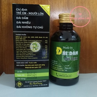 Siro Đái Dầm Đức Thịnh ( chai 200ml)