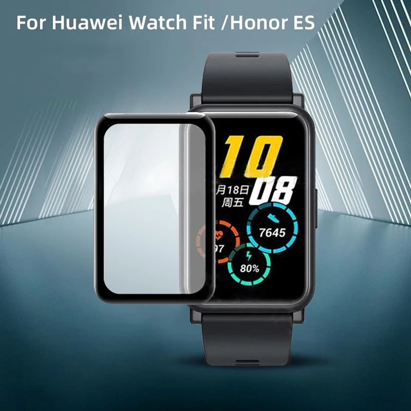 [Mua 2 full viền TẶNG 1 miếng dán TPU] Cường lực màn hình 3D Cạnh Cong Full mặt kính cho Huawei Watch Fit/ Watch ES