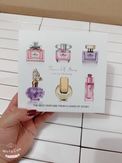 SÉT NƯỚC HOA MINI 6 chai