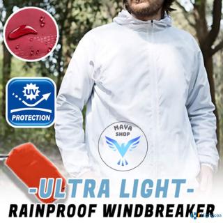 【Clothes】 Adult windproof ultralight rainproof casual jacket unisex raincoat