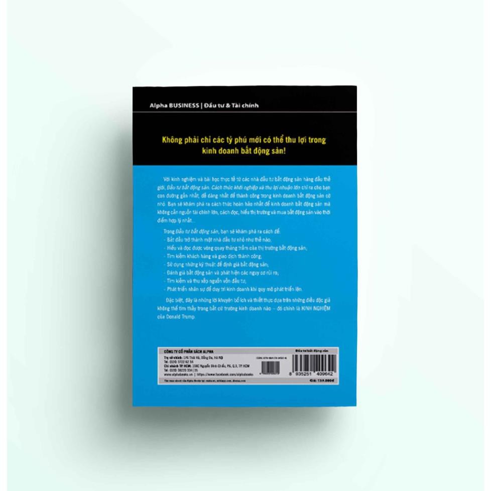 Sách AlphaBooks - Đầu tư bất động sản