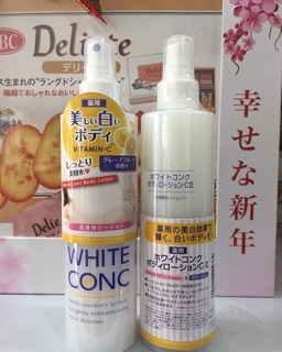 Lotion Xịt Dưỡng Da White Conc 150ml