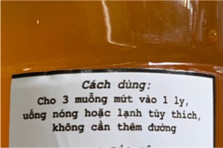 Nước cốt tắc 50k