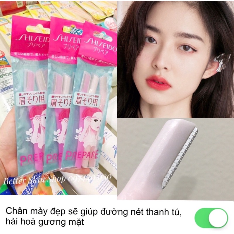 Dao cạo lông mày Shiseido