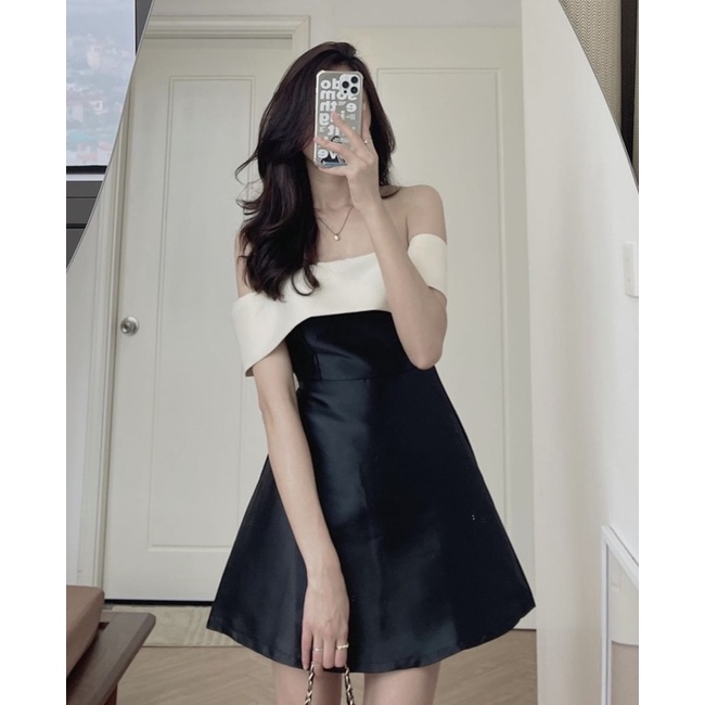 VÁY-ĐẦM TACTA NƠ LƯNG TRỄ VAI “sunny dress” tiểu thư | BigBuy360 - bigbuy360.vn