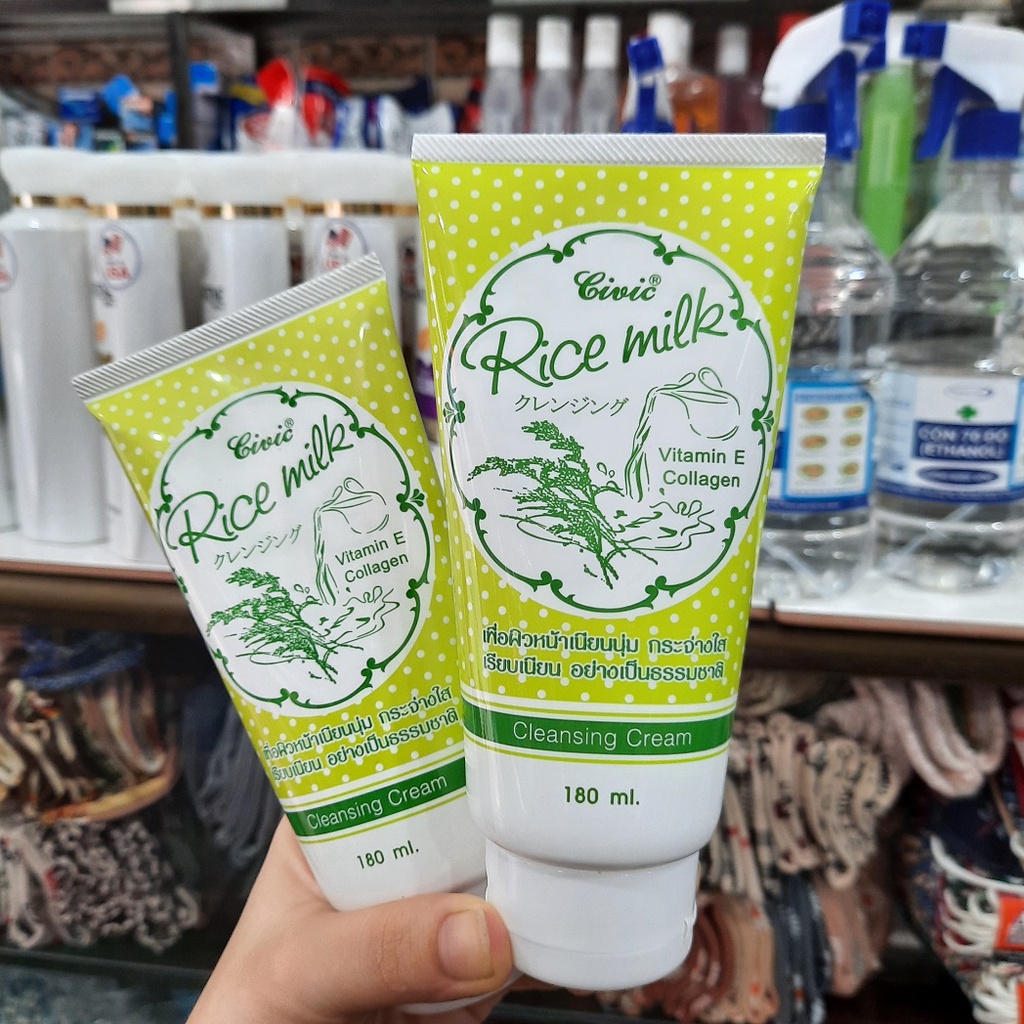 Sữa Rửa Mặt Gạo CIVIC Rice Milk 180ml THÁI LAN