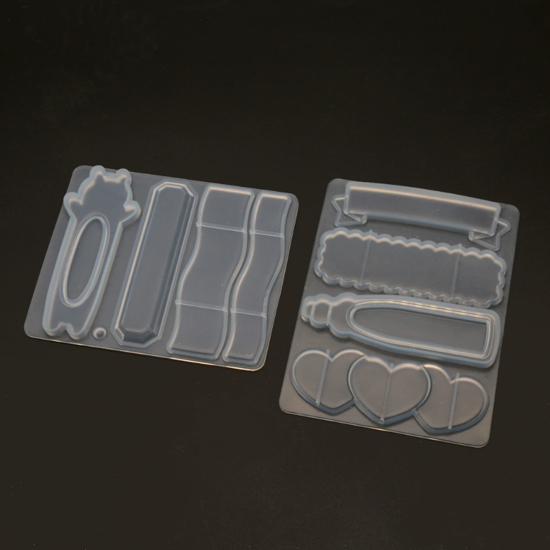 Khuôn Làm Kẹp Tóc Bằng Nhựa Resin Tiện Dụng