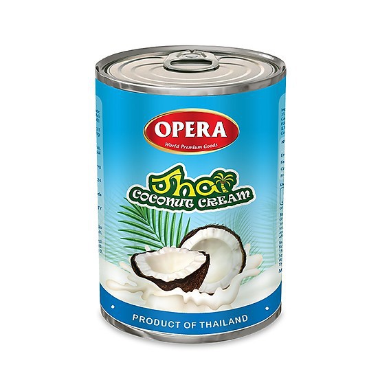 [Bán Giá Sỉ] Nước Cốt Dừa Opera Nhập Khẩu Thái Lan 165ml và 400ml