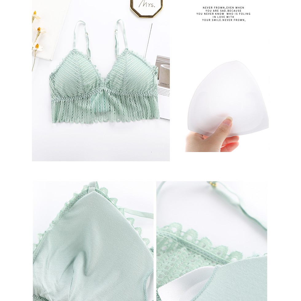 Áo ngực bra ren mút mỏng siêu quyến rũ AR93