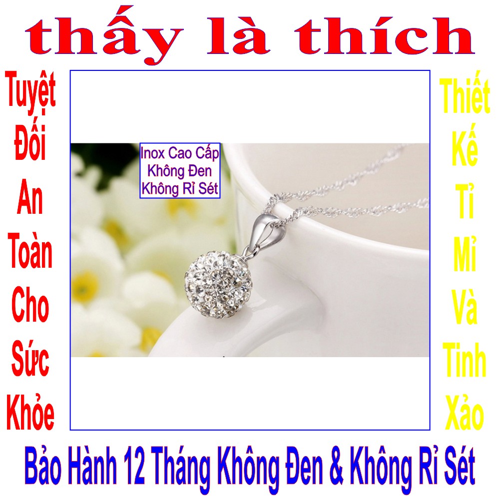 (Đảm bảo hạt đá khít đều đẹp) Dây chuyền hạt trân châu kiểu dây xoắn nữ - Cam kết 1 đổi 1 nếu hoen, gỉ sét