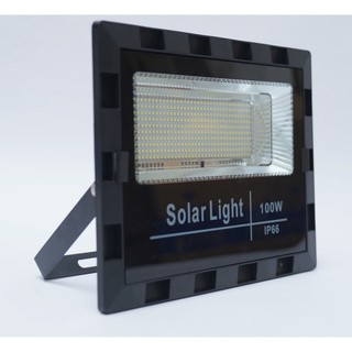 Đèn Năng Lượng 100W iền Mới Khung Pha Nhôm Chịu Được Thời Tiết Khắc Nghiệt Mưa Gió