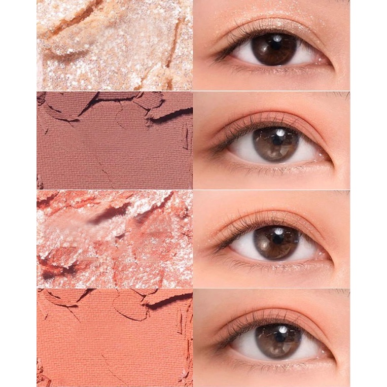 Phấn mắt 4 ô Silkygirl Bloom Shadow Quad Cocolux