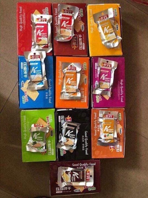 HỘP 900gr LƯƠNG KHÔ KAYON MIX ĐỦ VỊ (20 thanh)