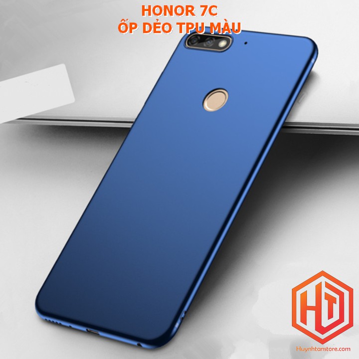 Ốp lưng Honor 7C / Huawei Y7 Pro 2018 dẻo tpu màu ôm sát máy