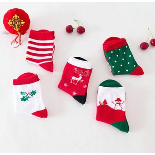 Tất noel cho bé từ 1-12 tuổi. Tất Cho Bé Trai Bé Gái Siêu Đẹp Làm Quà Giáng Sinh (1 ĐÔI)
