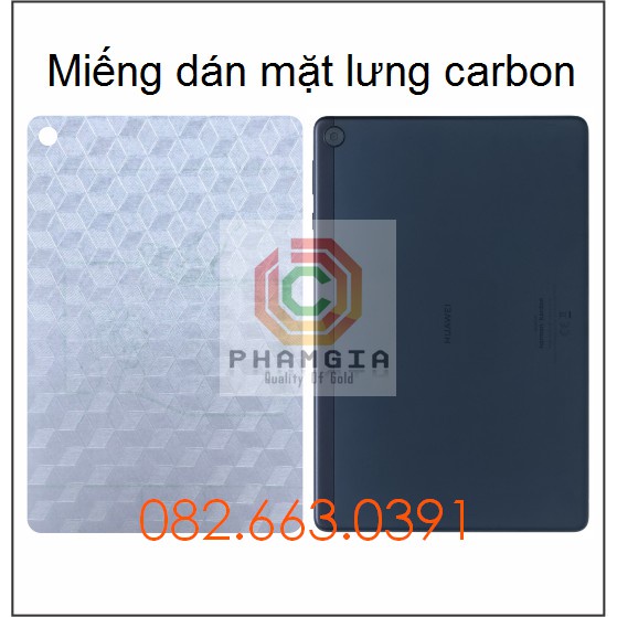Dán PPF Huawei Matepad T10s loại nhám, bóng dành cho màn hình, mặt lưng, mặt lưng full viền