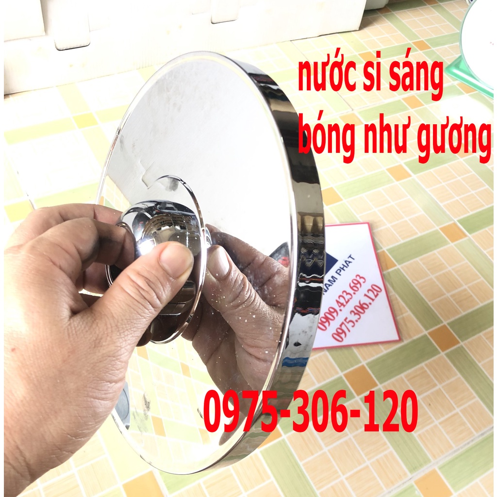 Bát sen Đài của sen cây tắm đứng nóng lạnh chất liệu nhựa ABS cao cấp si bóng chống han gỉ,loại bát hộp dày