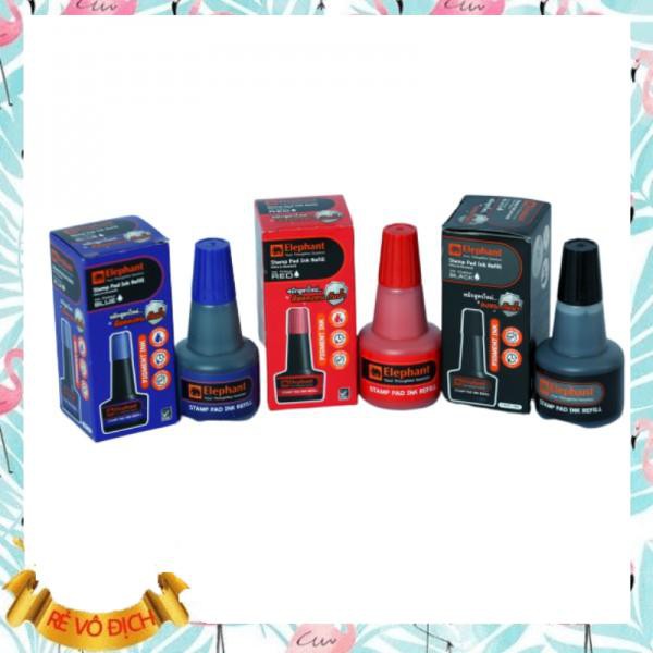 Mực dấu Elephant - mực dấu tươi KO LEM TRONG NUOC (COMBO 12 hộp) .....Mýt_Shop_86